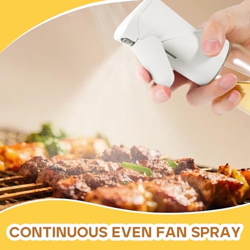 Upgraded 7.4oz Olive Oil Sprayer Mister for Cooking & BBQ