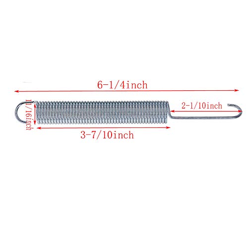Yoogu 6-1/4 Inch Replacement Tension Springs for Recliners - 2 Pack