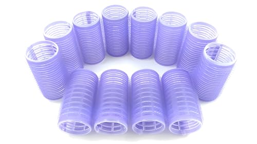 Bexter Self Grip Hair Rollers - Heatless Small Plastic Curlers 24 Pack
