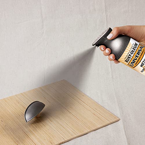 Rust-Oleum Universal All Surface Metallic Spray Paint, Flat Antique