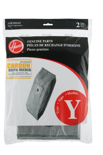 Hoover Type Y Vacuum Cleaner Bags - Pack of 2 with HEPA Filtration