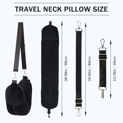 CPCOIN Travel Neck Pillow with Storage Bag & Rest Set - 1