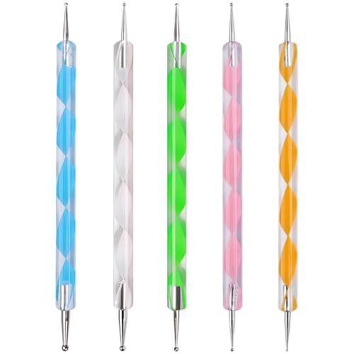 Kootinn Ball Stylus Dotting Tool Set for Clay Sculpting and Nail Art