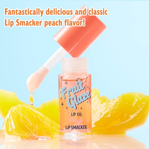 Lip Smacker Fruit Glaze Hydrating Lip Oil - Peach