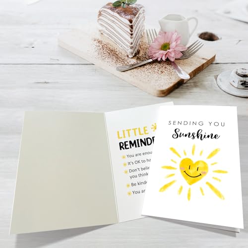 Funny Encouragement Card for Friends & Family - Sending You Sunshine