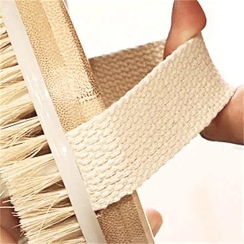 Giova Bamboo Dry Body Brush with Silicone Nodes and Natural Bristles