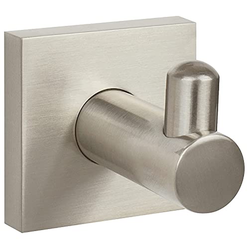 NUK3Y Senna Satin Nickel Modern Square Robe Hook