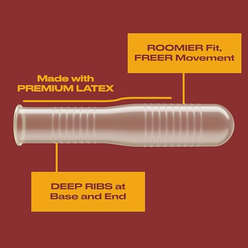Trojan Ultra Ribbed Ecstasy Lubricated Condoms - 26 Count