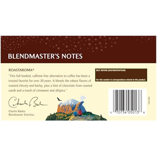 Celestial Seasonings Roastaroma Herbal Tea, Caffeine-Free, 120 Tea Bags