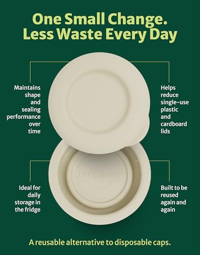 JARSAVER® Silicone Replacement Caps for 48mm Milk Bottles - 2 Pack