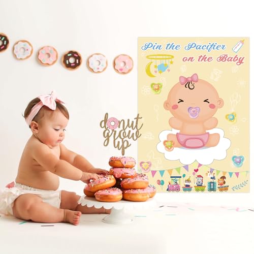Pin the Pacifier on the Baby Game for Girls | Baby Shower Fun