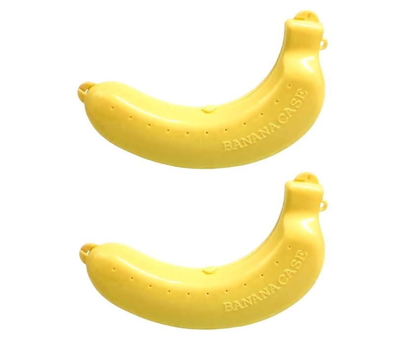 Portable Banana Storage Case - Set of 2 BPA-Free Holders