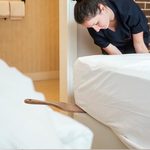 VOSAREA Wooden Mattress Lifter Tool - Ergonomic Bed Making & Sheet Tucking