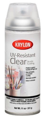 Krylon Clear Gloss Spray Paint 11 oz - UV-Resistant Aerosol