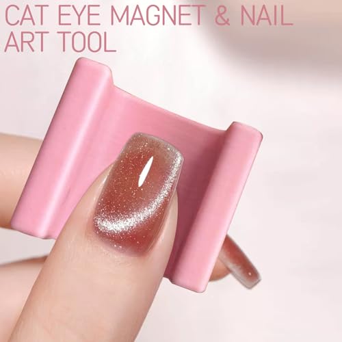 Cat Eye Magnet Tool for Gel Nail Polish 2 Pcs - DIY Nail Art