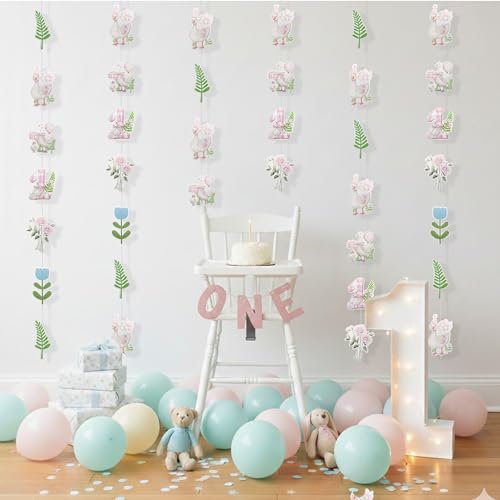 Silly Goose Birthday Decorations Set - 7 Paper Garland Banners