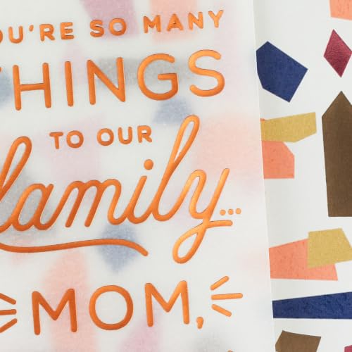 Hallmark Birthday Card for Mom - Modern Confetti Design