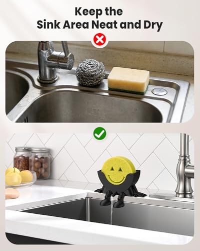 Prism Petal 3D Printed Sponge Holder - Cute Drainable Kitchen Sink Caddy
