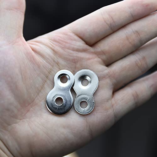 48 Pcs Heavy Duty Figure 8 Fasteners - 12 Gauge Steel Clips