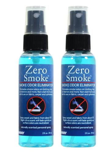 Jenray Smoke Odor Eliminator Spray - 2 Pack, 2 Oz. Pocket Size Mist
