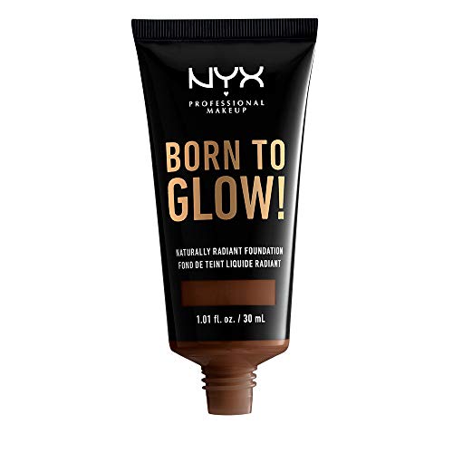 NYX Professional Makeup Born To Glow Radiant Liquid Foundation - Deep Walnut