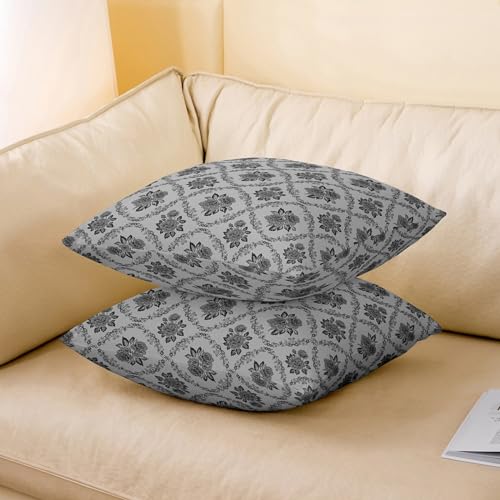 Feelyou Gothic Throw Pillow Covers - Set of 2, 20"x20" (Multi 03)