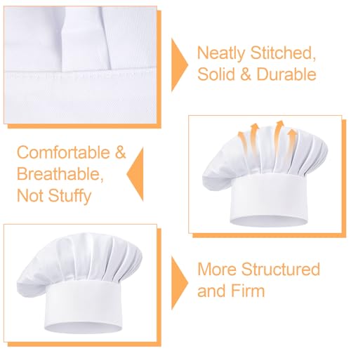 Adjustable Chef Hats for Men & Women - 2 Pack | Okxiri