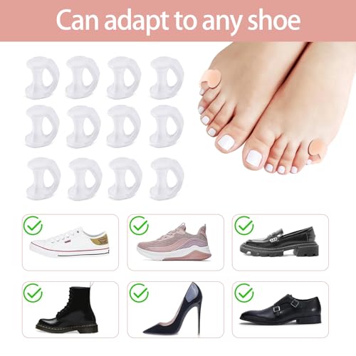 ZenithFast Gel Toe Separators for Overlapping Toes & Bunions 8PCS