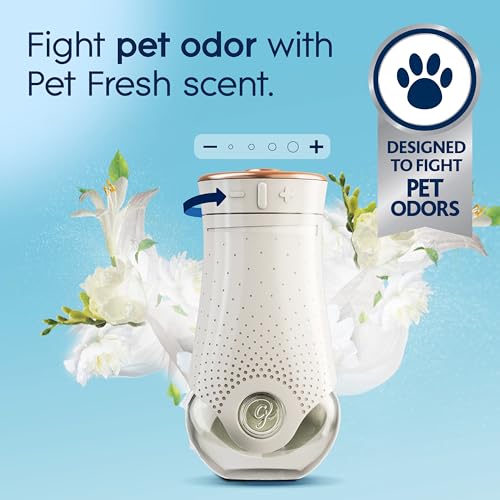 Glade PlugIns Air Freshener Refills, Pet Fresh Scent, 6 Pack (1.34 Fl Oz)