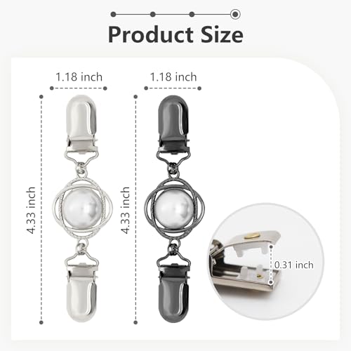 Frutain 2Pcs Multi-Functional Waist Cincher Clips for Women