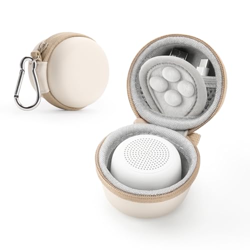 Beige Compact Carrying Case for Babelio White Noise Machine