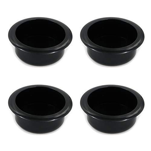 T Tulead 4PCS Plastic Sofa Cup Holders 3.39" Inner Diameter - Easy Install