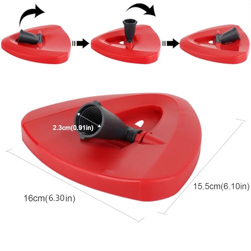 Spin Mop Base Replacement for Vileda/Cedar EasyWring 1 Tank System - 1 Base