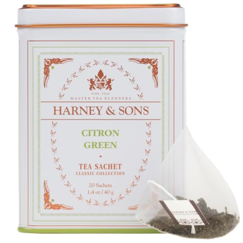 Harney & Sons Citron Green Tea - 20 Pyramid Sachets