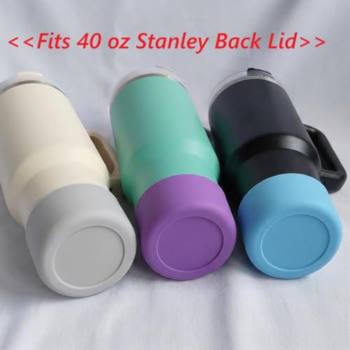 Silicone Bottom Bumper for Stanley 40 oz Tumbler - Light Grey