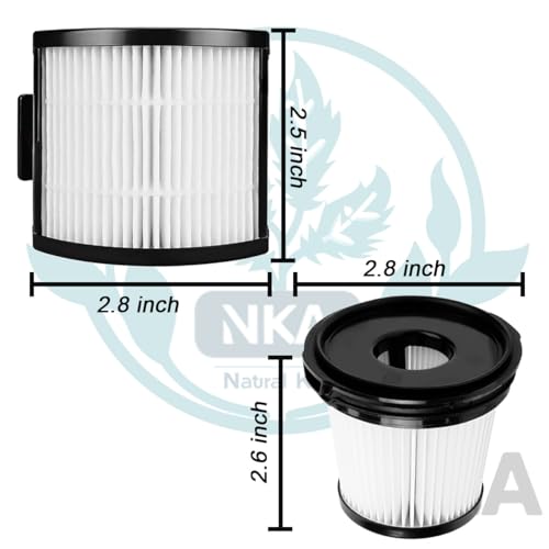 HEPA Filter Replacement for Shark IW3511 & IW1111 Vacuums - 3 Pack