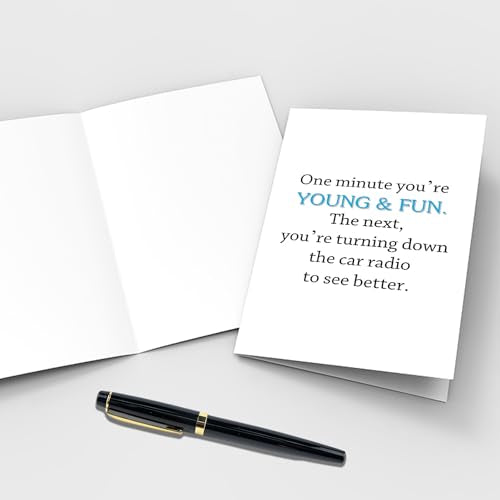 Funny Birthday Card for Men & Women - Hilarious Greeting Card