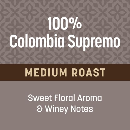 Don Francisco's Colombia Supremo Coffee, Medium Roast, 10oz (Pack of 3)