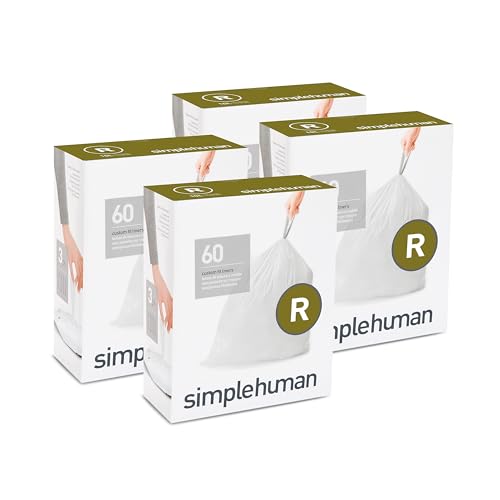 simplehuman Code R Drawstring Trash Bags - 10L (240 Count)
