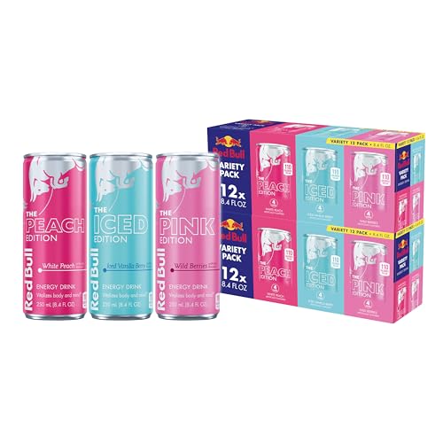 Red Bull Energy Drink Variety Pack, 8.4 Fl Oz Cans, 24-Pack