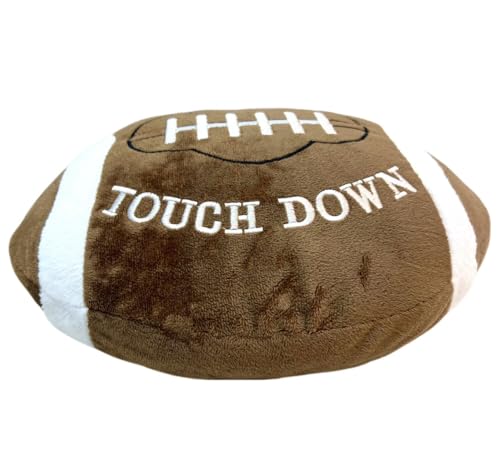 GiftExpress 12-Inch Plush Football Throw Pillow - Soft Stuffed Sports Toy