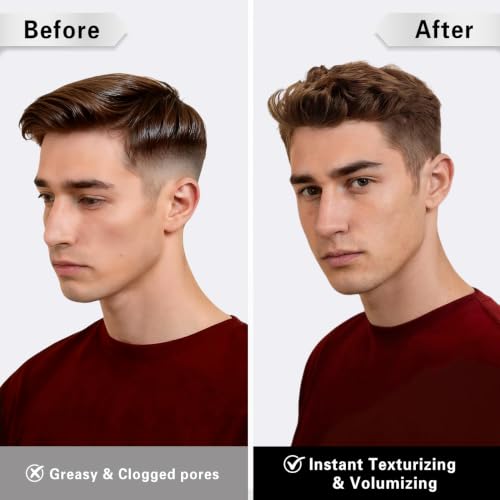 DAMUSI Hair Styling Powder - Matte Finish Volumizing & Texturizing Powder