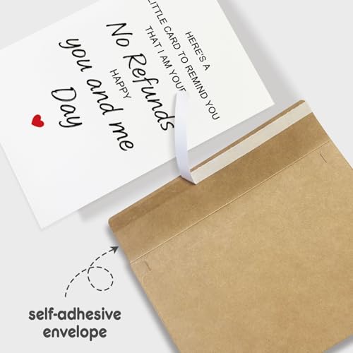 Funny Wedding Anniversary Card - I'm Yours, No Refunds Design