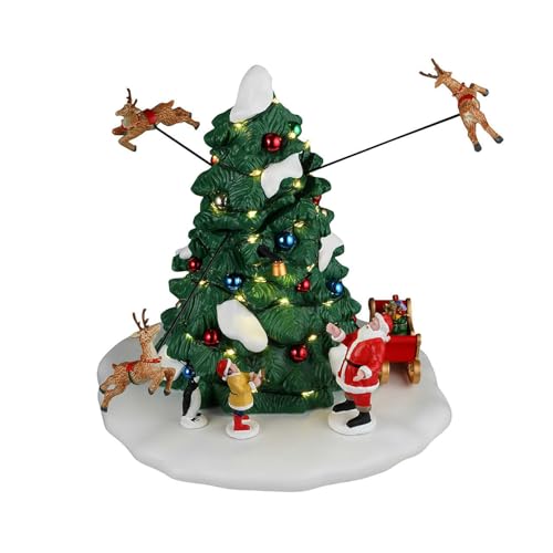 Lemax Reindeer Races Battery-Operated Table Accent - Holiday Decor