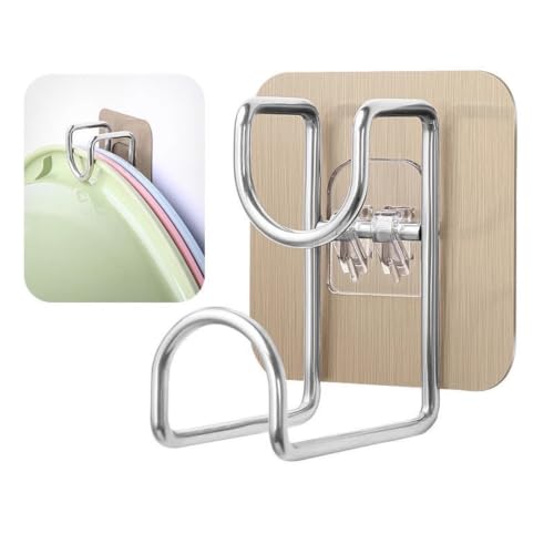 CARURLIFF Adhesive Shower Caddy Replacement Pads, 3.1 in, 7 Pack