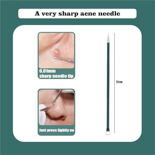 Professional Blackhead Extraction Tweezers & Acne Removal Tool Set