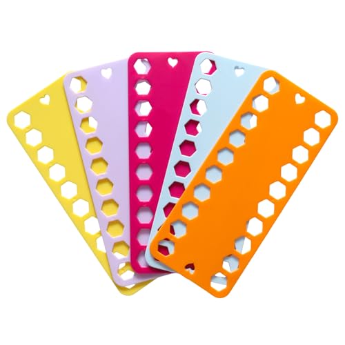 Yinluluna 5-Color Embroidery Floss Organizer with 20 Positions