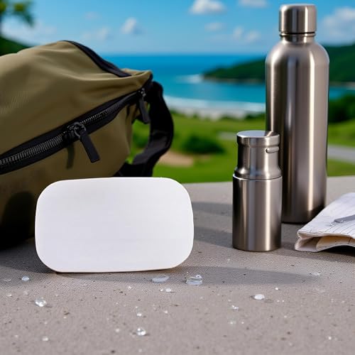 Jinshining Portable Disposable Paper Soap Sheets 100 Pack for Travel