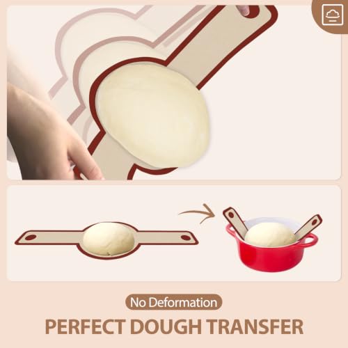Koolstuffs Silicone Bread Sling for Dutch Oven - 2 Pack Round, Red