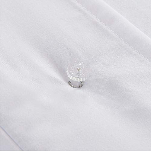 Bed Skirt Pins Set of 12 - Spiral Push Pins for Secure Hold
